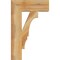 Ekena Millwork Balboa Block Rough Sawn Bracket, Western Red Cedar, 4"W x 14"D x 22"H BKT04X14X22BOA05RWR - alternate 2